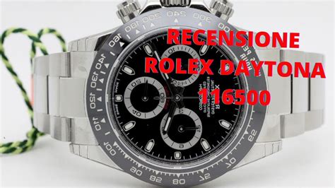 recensione rolex daytona|the rolex daytona.